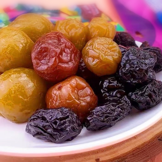 Mận Sấy Mix 3 loại Mận California, Mận Cánh Chỉ Jiayingzi, Mận Chua Đen Plums OKQ